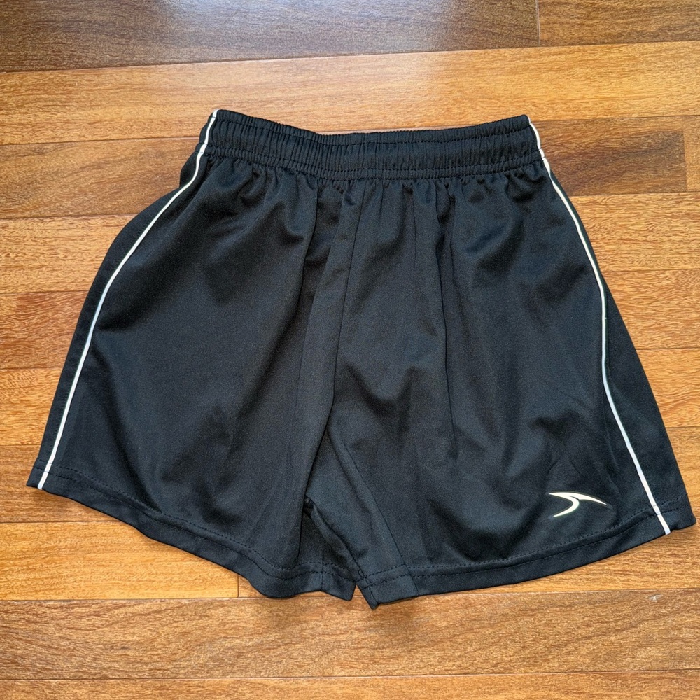 Score Black Soccer Shorts